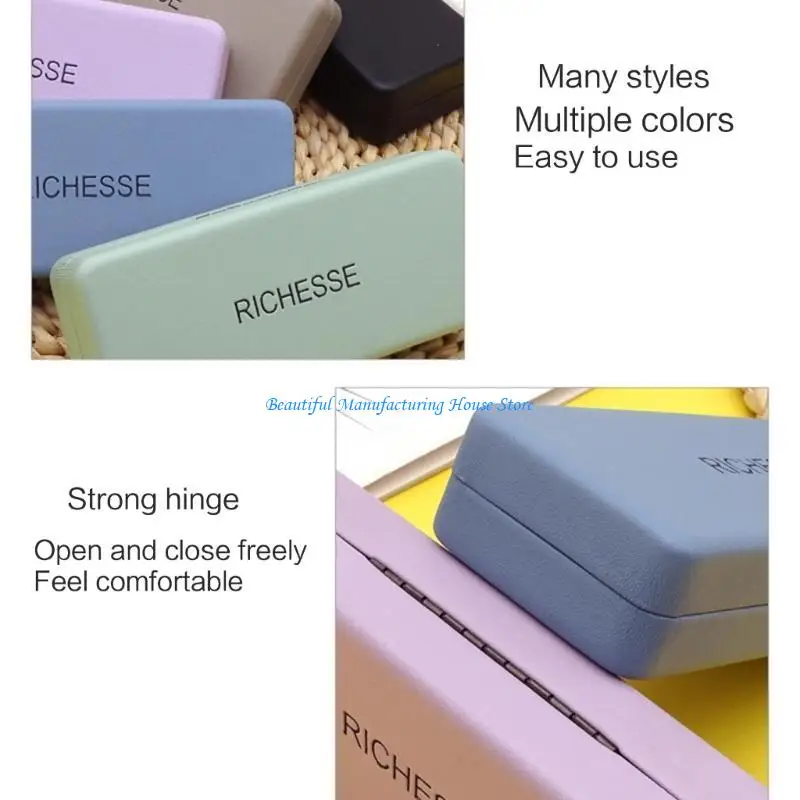 

E56A GlassesCase Glasses Holder EyewearCases EyeglassesCase HardShell Glasses Box
