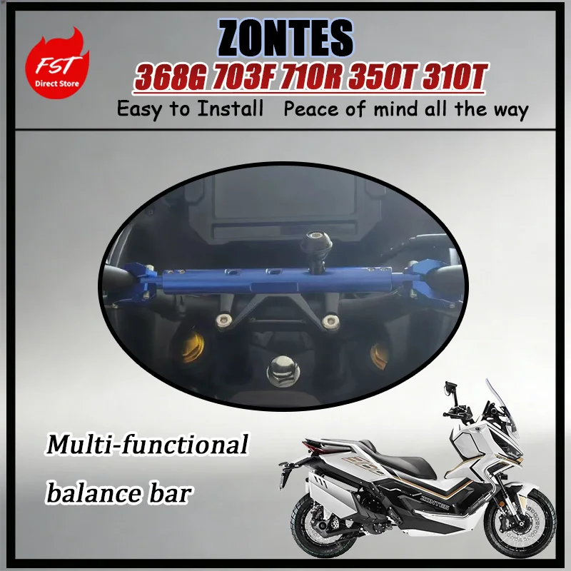 

Комплект для модернизации руля ZONTES 368G 703F 710R 350T 310T - стабилизатор и многофункциональная рукоятка для улучшенного управления и комфорта