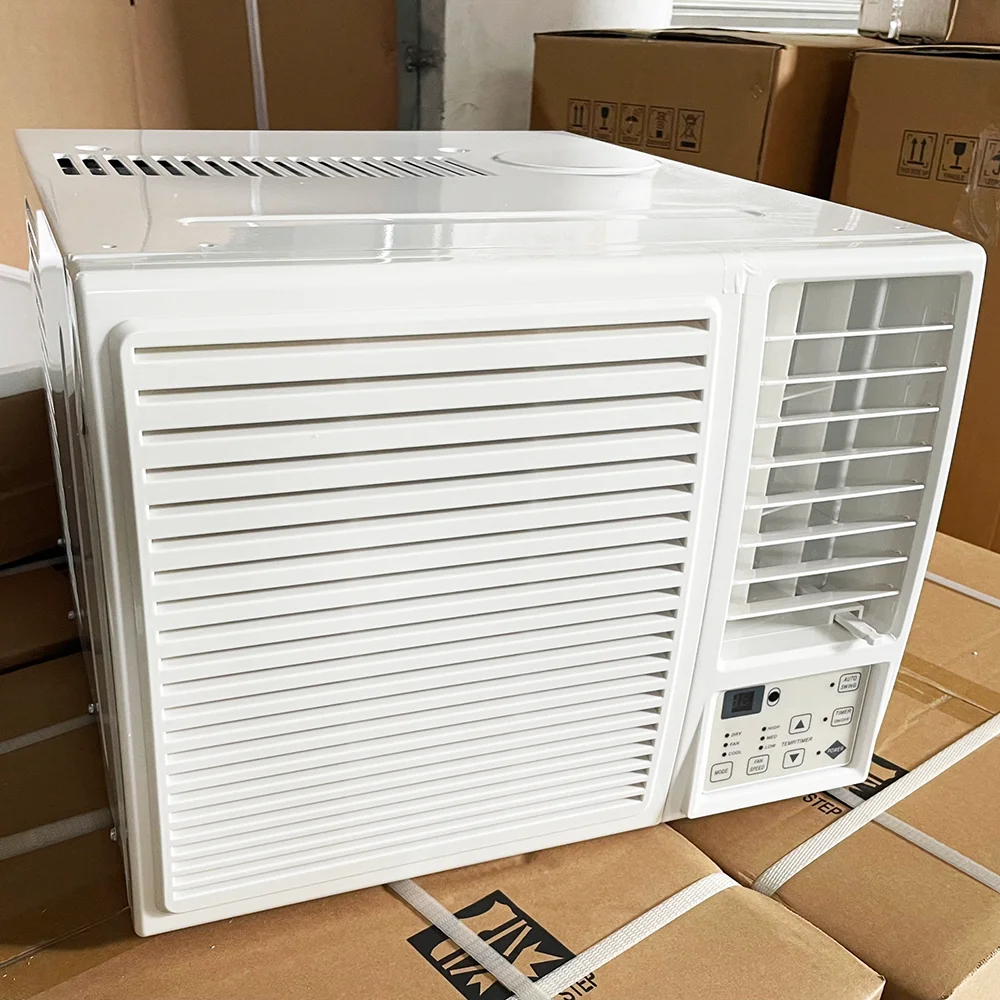 In Stock 1.5hp AC Unit Fast Delivery 220V 50Hz 9000btu 1 Ton Window Type Air Conditioners