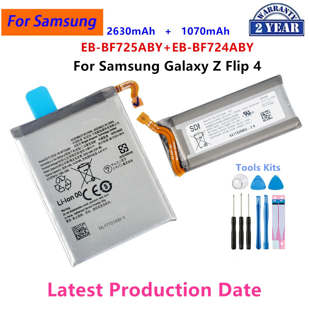 EB-BF926ABY EB-BF927ABY Bateria do Samsung Galaxy Z Fold 3 1 2 4 5G Galaxy Flip 3 4 W21 Z F711 F712 F724 F916 F917 F936 F937 — zdjęcie produktu 4