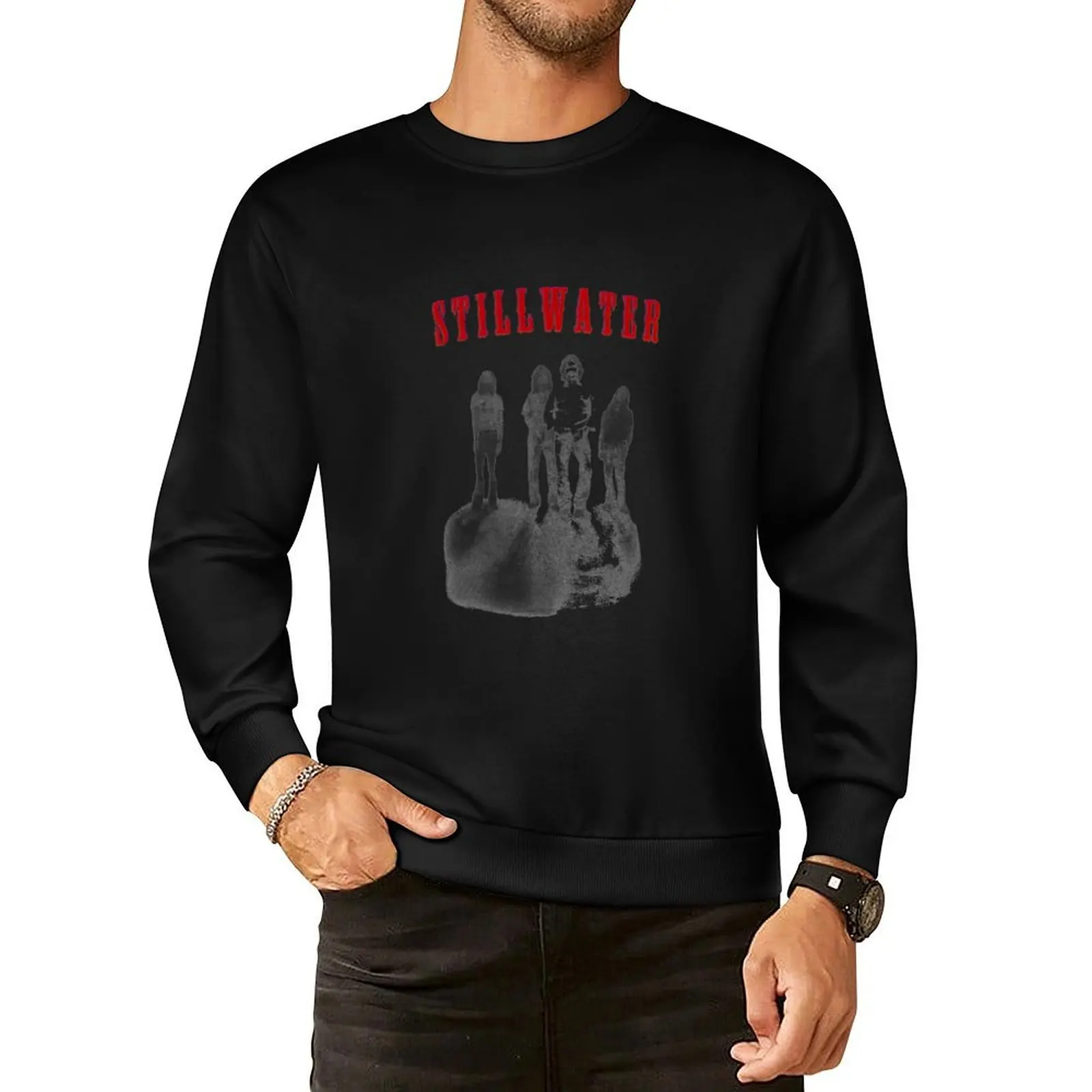 

Stillwater Band, Movie Still Water Pullover Hoodie men's coat male clothes men wear aesthetic sweatshirts