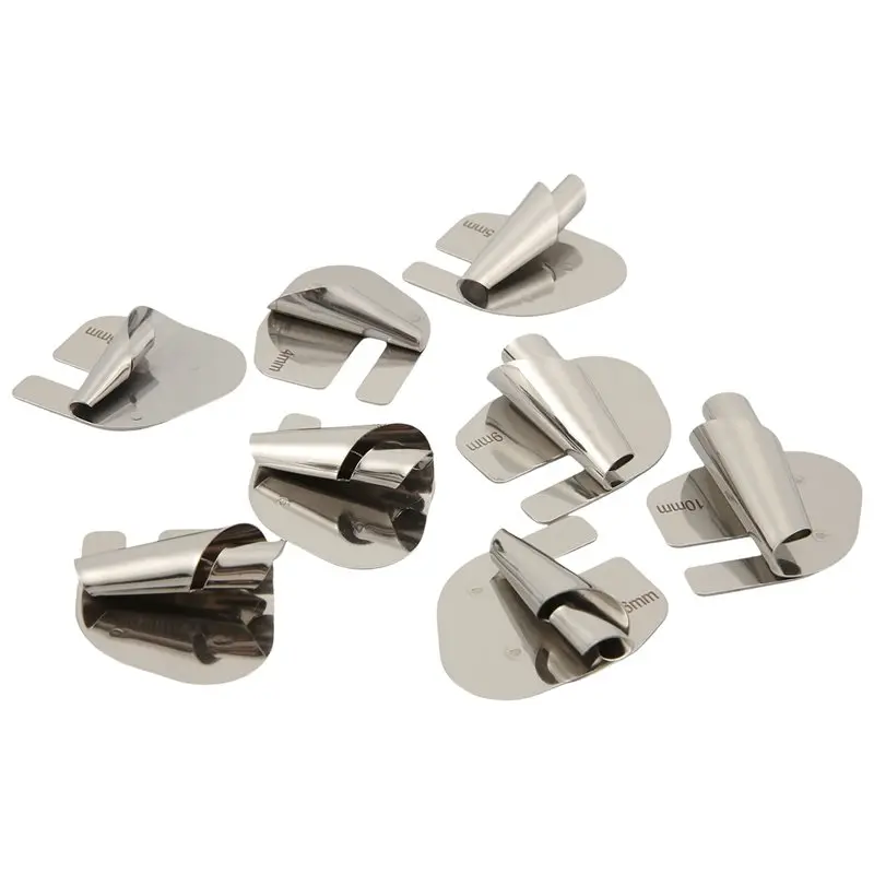 A27F-8Pcs Universal Sewing Rolled Hemmer Foot, 3-10Mm Rolled-Hem Presser Foot, Sewing Machine Wide Rolled-Hem Presser Foot Durab