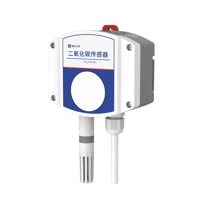 Detector de concentração de dióxido de carbono Renke 5000ppm 10000ppm 4-20mA RS485 Sensor de monitoramento de CO2