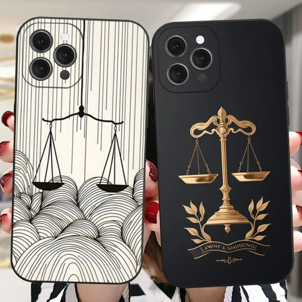 

Law Judge Justice Lawyer Phone Case For iPhone 15,14,13,12,11 Plus,Pro,Max,XR,XS,X,7,8 Plus,SE,Mini Silicone Soft