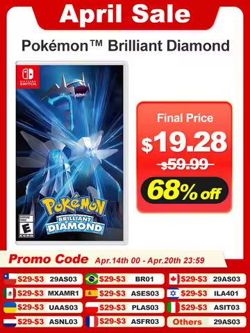 Pokemon Brilliant Diamond Nintendo Switch Games Pokemon Series Game 100% Official Physical Game Card Support 3 Modes For Switch