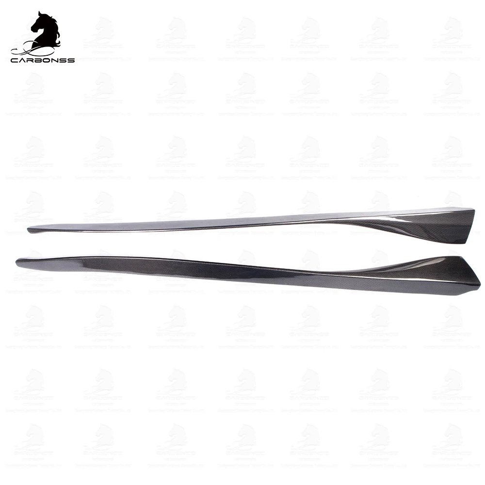 For Auto Body Kit CARBON FIBER Vari STYLE SIDE SKIRTS For TOYOTA SUPRA A90 2019+