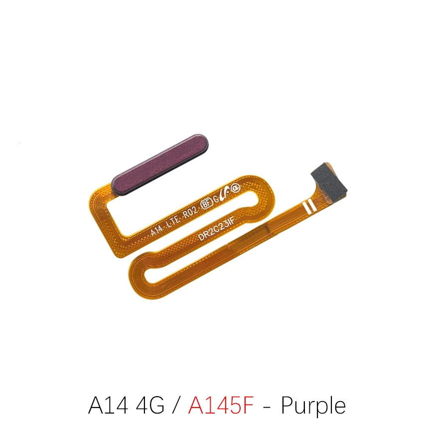 Home Button Cable For Samsung Galaxy A14 4G A145F A14 A145P Fingerprint Sensor Flex Cable A14 5G A146B