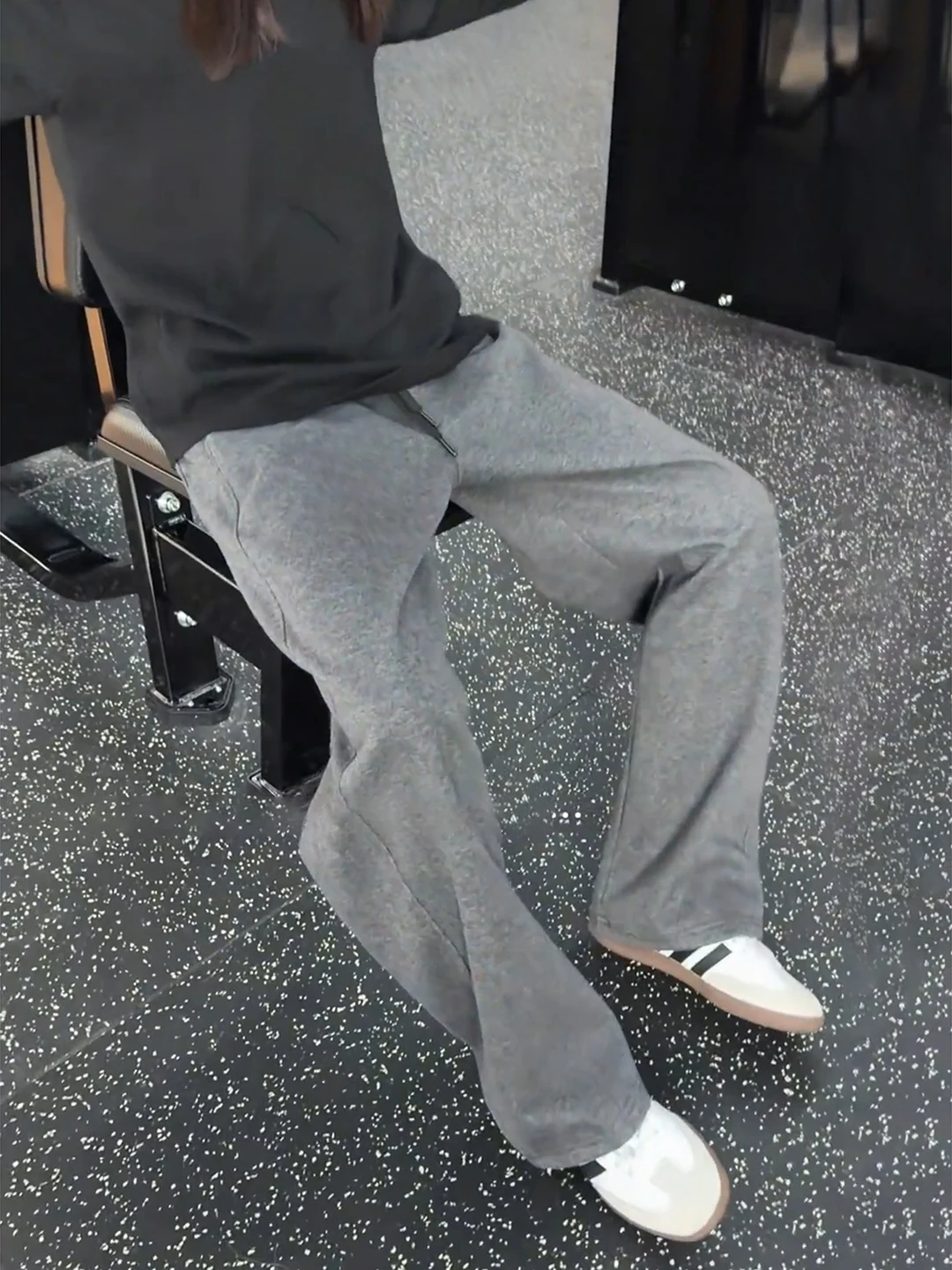 

Спортивные спортивные штаны Fitn с глубокими глазами на подкладке, мужские осенне-зимние повседневные драпированные брюки Cleanfit, тяжелые прямые брюки...