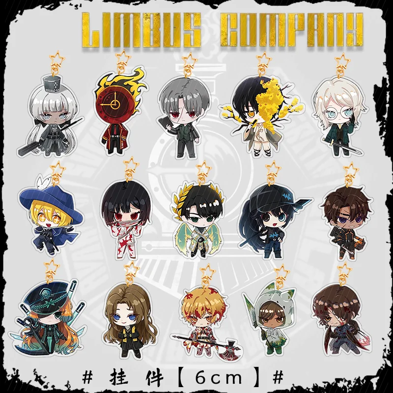 Dante Plate Desk Decor Charon Standing Virgil Model Collection Ornament Accesorios Limbus Company Acrylic Doll DonQuixote Gift