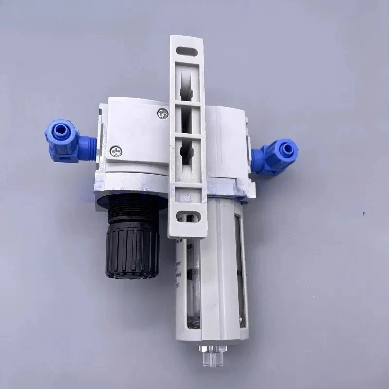 New two-piece pressure gauge built-in central gas processor PC2B-02DG filter pressure regulating valve
