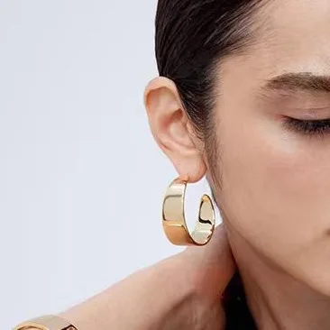 

Jenny&dave Jewelry Earrings Women's Earrings Ear Cuffs Smooth C-ring Earrings With A Cool And Minimalist Style For Women