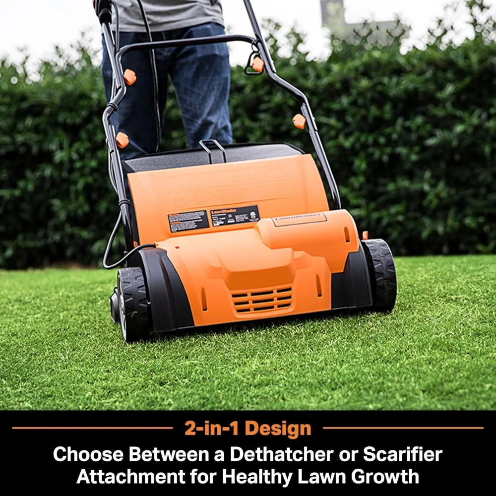 15 جهاز إزالة الشعر والخدش الكهربائي - مهوية عشب 13 أمبير لنمو الجذر العميق والعشب الصحي #2