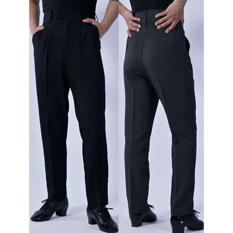 Customized 6KDance Men's Latin Dance Wear High Waist Carrot Pants Version Practice Pants