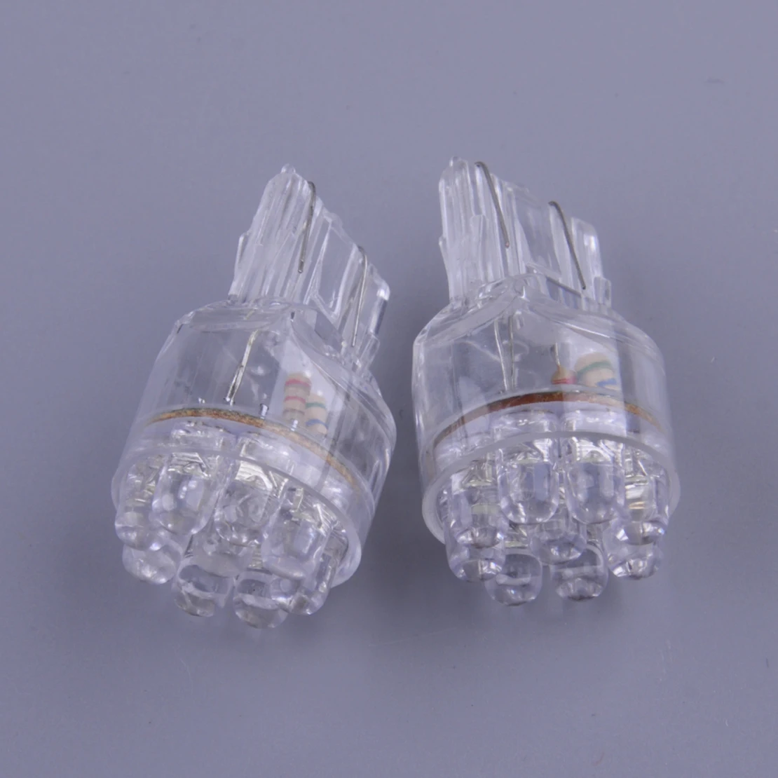 

12V 2Pcs T20 7440 7443 7444 W21 5W W3×16q 580 Car Daytime Running Light DRL Reverse Lamp Turn Signal Bulb
