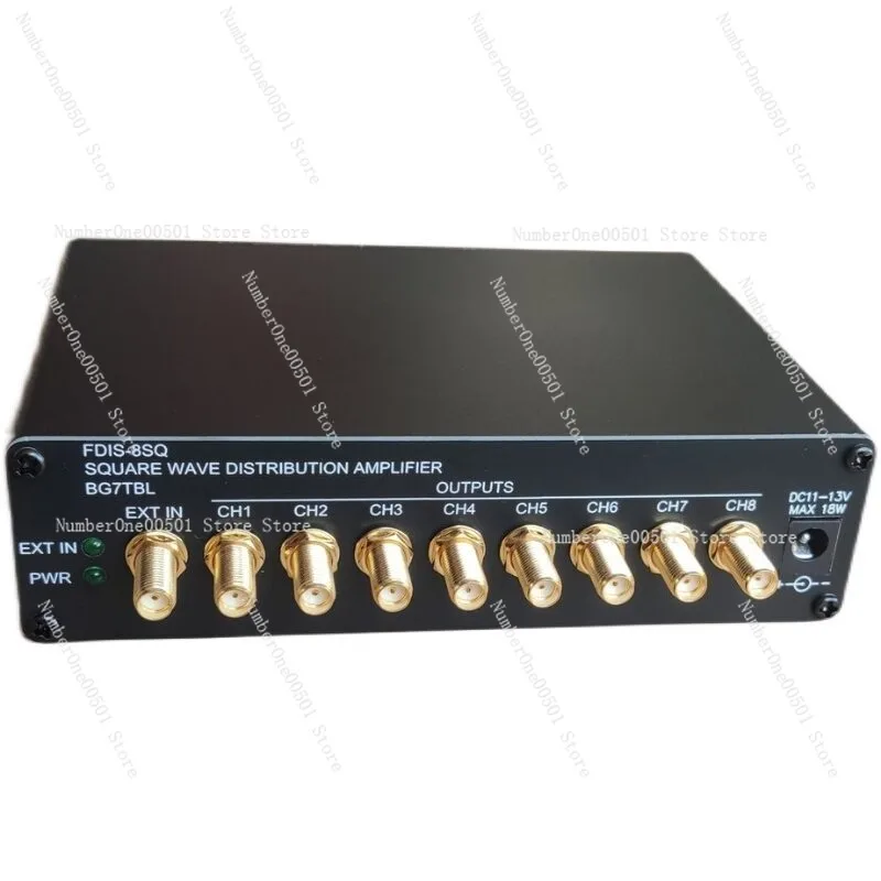 Audio Clock Distributor WC 44.1K 48K 1PPS 10M Clock Distribution Amplifier SMA Port