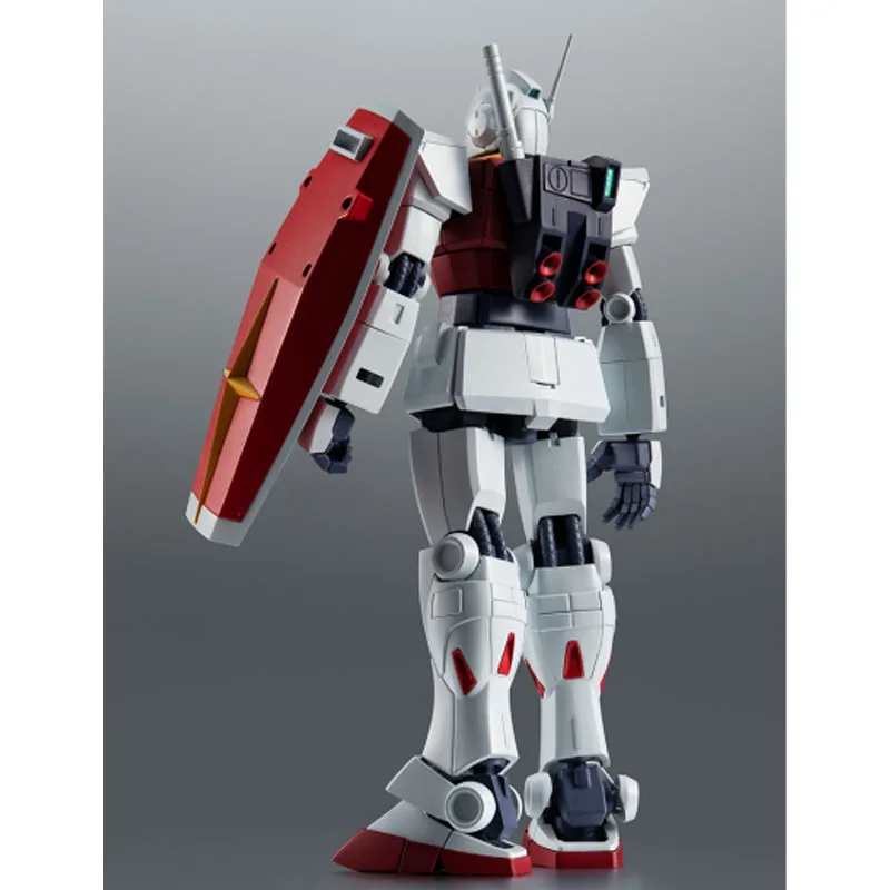 Bandai Echt ROBOT Anime Figuur RMS-179 (RGM-79R) Gundam II 130mm Action Figure Speelgoed voor Jongens Kids Gift Collectible Model