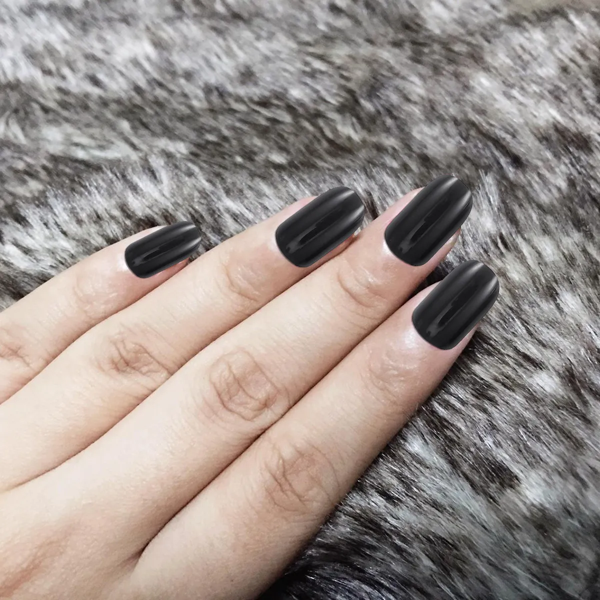 

24 шт. накладных ногтей: простые, стильные, однотонные наклейки для ногтей для свадьбы, выпускного, свиданий, Хэллоуина, Рождества, Дня святого Валентина, для самостоятельного маникюра