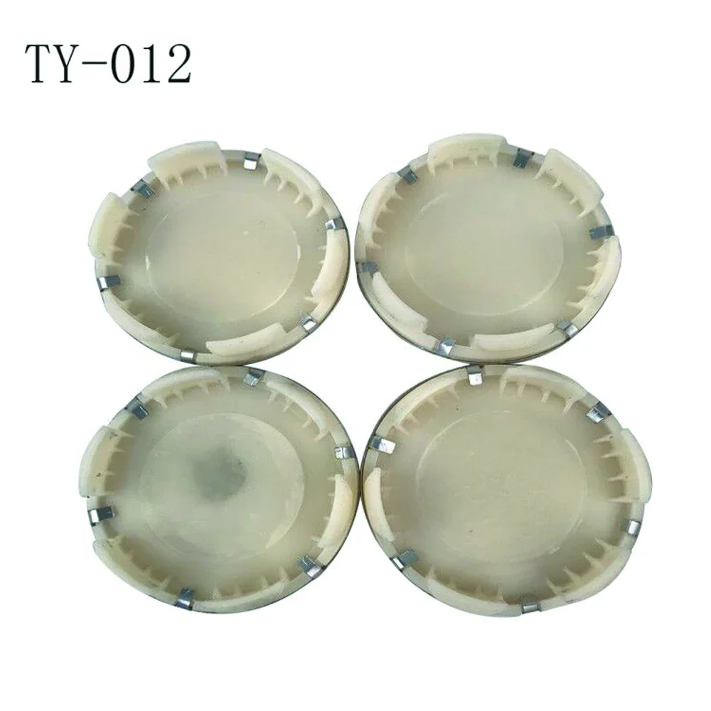 4pcs ID56mm 58mm Dome Wheel Center Cap For Toyota Car Rim ABS Plastic Chrome Hubcap Dust Cover