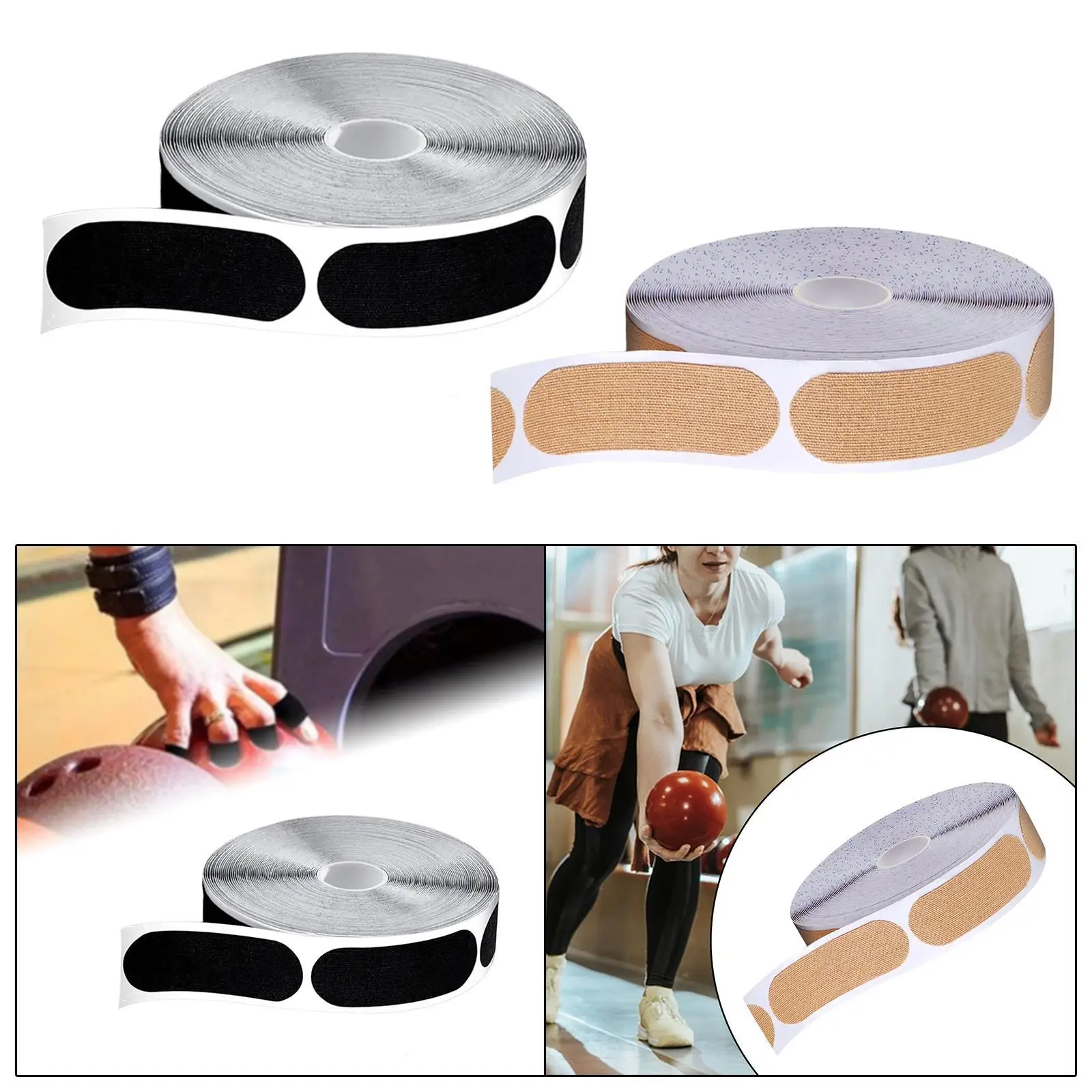 Bowling Tape Thumb Elastic for Men Women for Bowlers Fitting and Protection Accessories Protective Finger Tape Thumb Protector