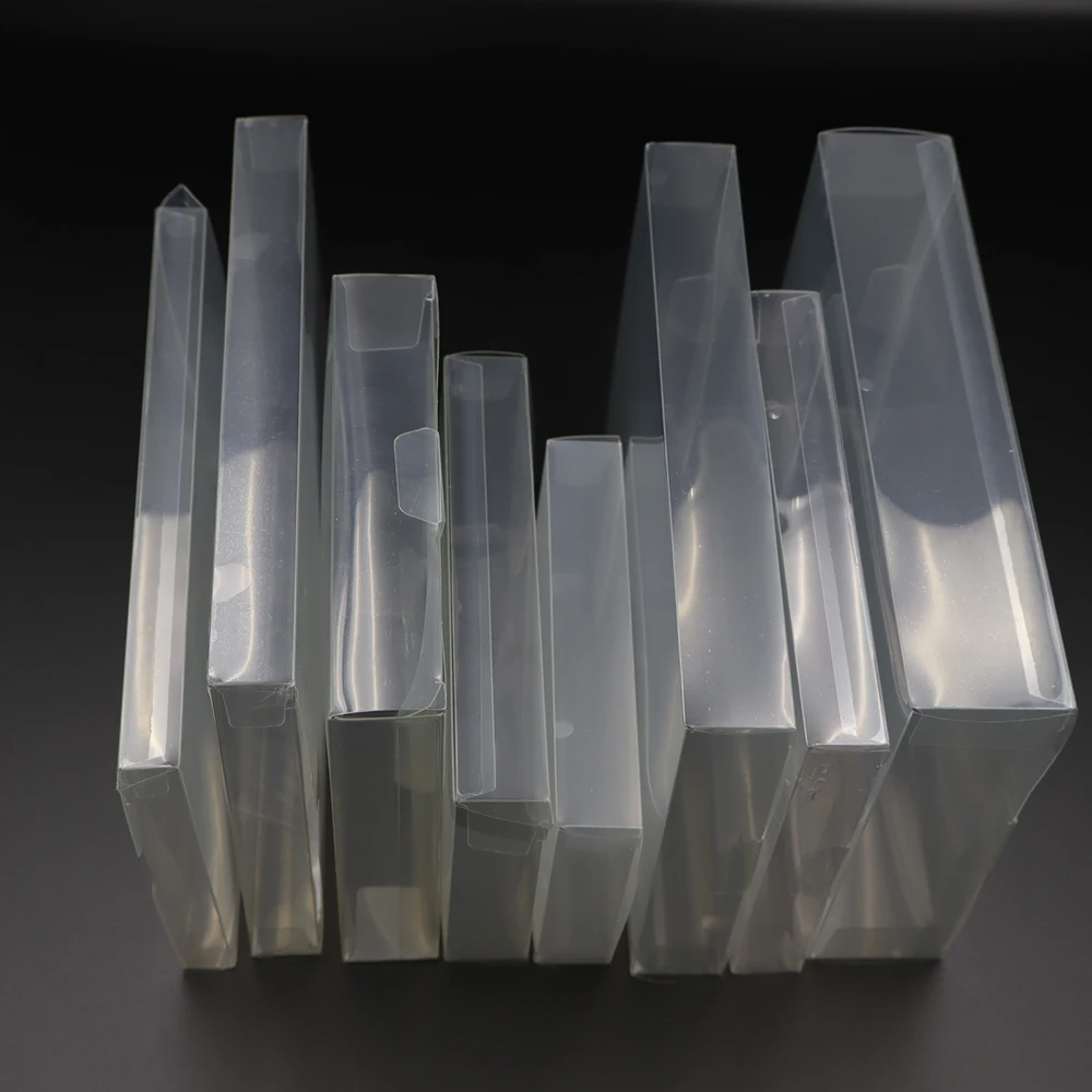 10 قطعة صندوق خرطوشة اللعبة الشفافة ألعاب البلاستيك PET حامي ل N64 NES SNES GB GBA GBC NGPC التبديل ل PS1/PS2/PS3/PS4/5