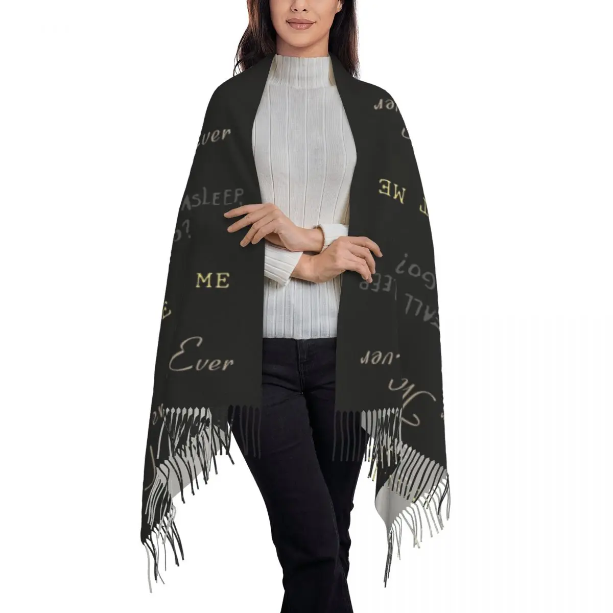 Billie's Albums Scarf Tassel Scarves Women Soft Warm Shawls and Wraps Long Fall Winter Shawl Wrap