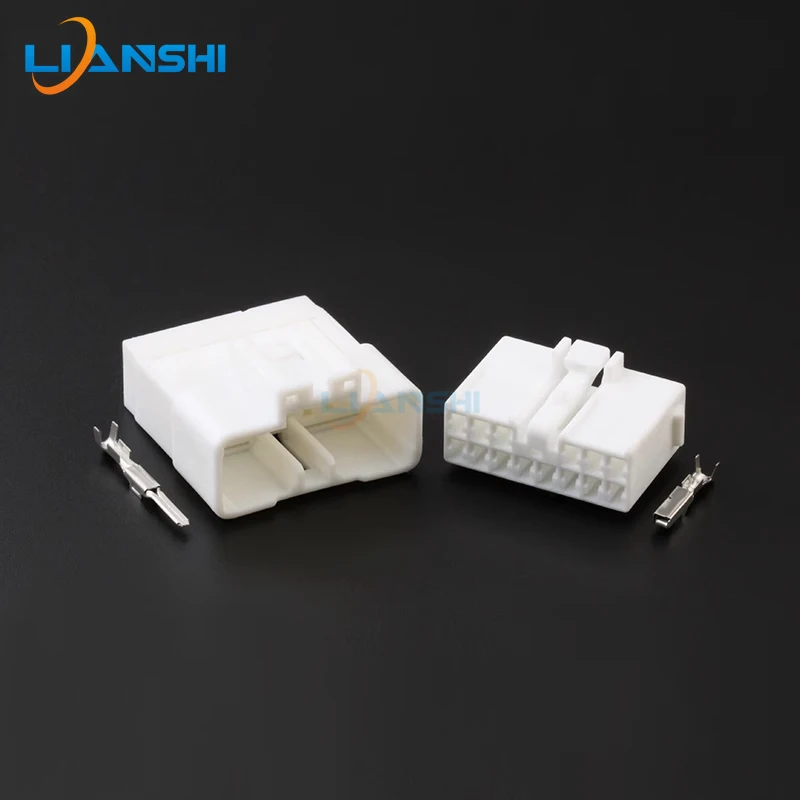 14Pin MG641113 MG651110 090II Series MF Connector Kit w/Terminals For Car Window Switch Lift Motor Regulator Harness