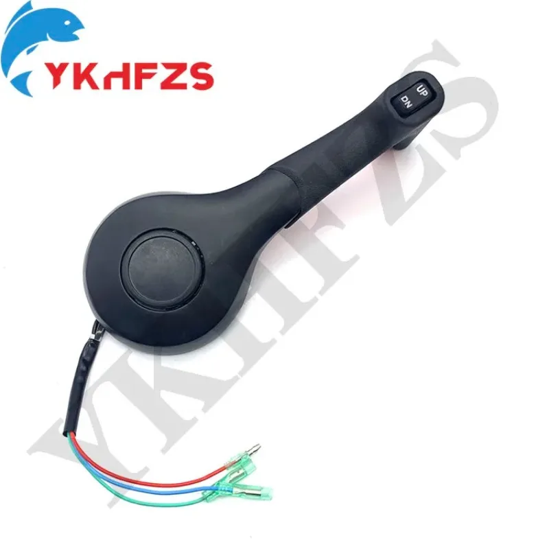 poignee-de-boitier-de-telecommande-avec-interrupteur-de-garniture-d'inclinaison-support-lateral-mariner-moteur-hors-bord-mercury-881148t