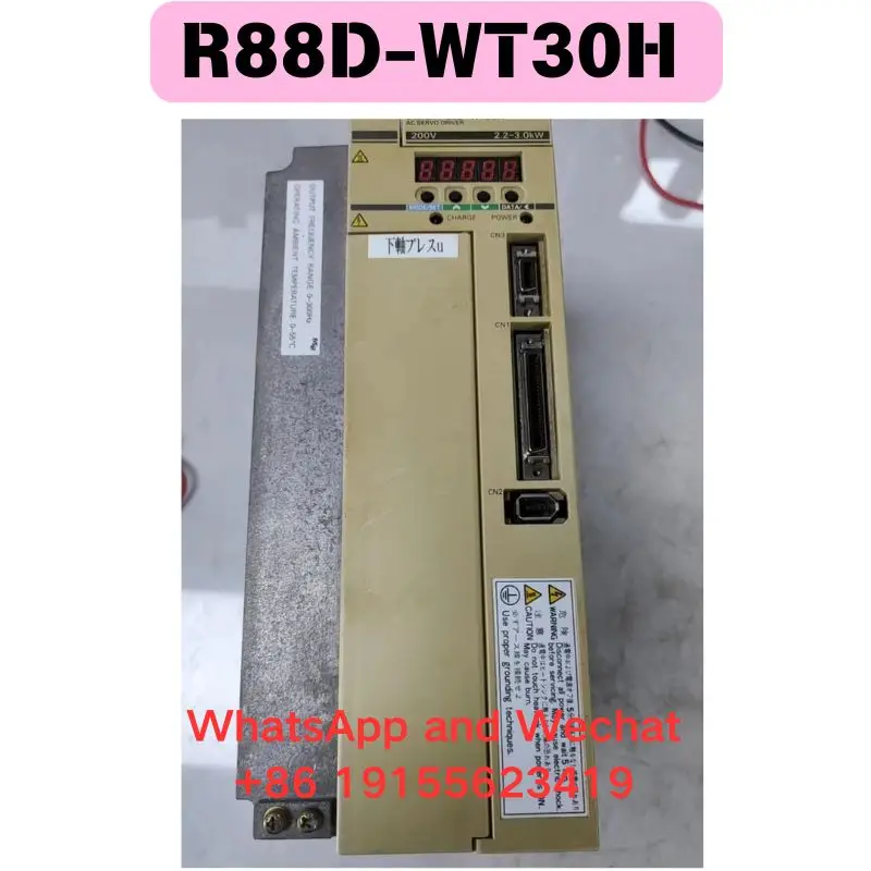 Used R88D-WT30H Servo drive Functional test OK Fast delivery