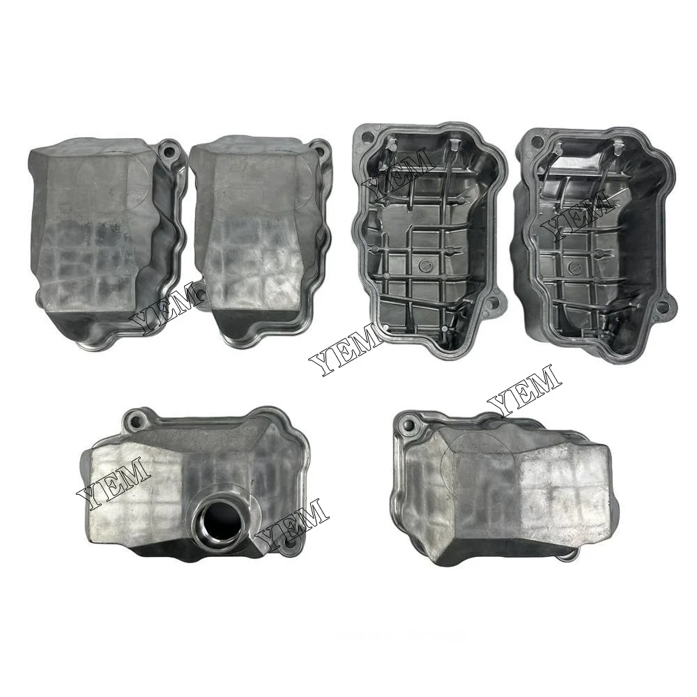 6D125 VALVE CHAMBER COVER COMPATIBLE WITH KOMATSU ENGINE.