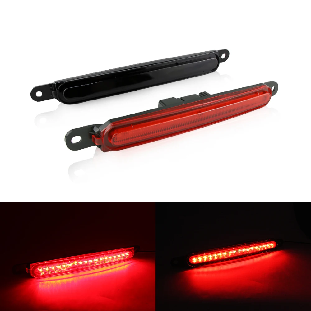 

1PC Red LED Additional Brake Light Third High Mount Rear Stop Lamp Taillight for Mitsubishi Lancer EVO X 2008-2016 OEM# 8334A065