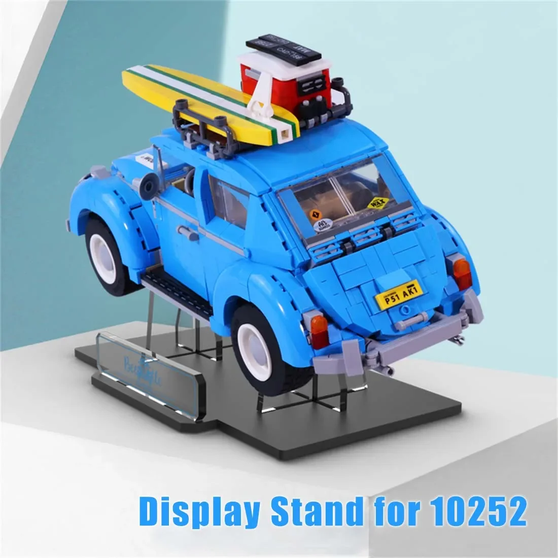 Acrylic Display Stand for Lego 10252 Building Blocks Vehicle Assemble Bricks Car Expert Toys Gifts For Boys Kid