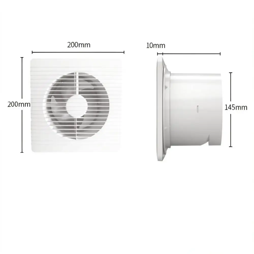Bathroom Kitchen Exhaust Fan For Aoqian Window Mount Blower Ventilation System Quiet Air Extractor Home Supply