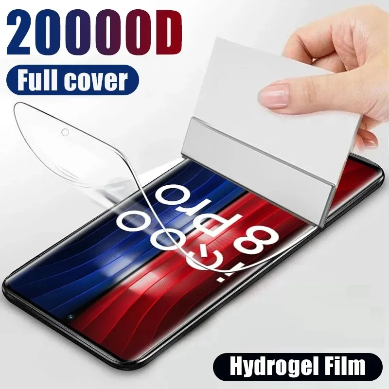 Full Cover Screen Protector For Vivo iQOO 11 10 9 8 Pro Neo 8 7 6 5 SE Hydrogel Film For Vivo T2x T1x T2 T1 Not Glass