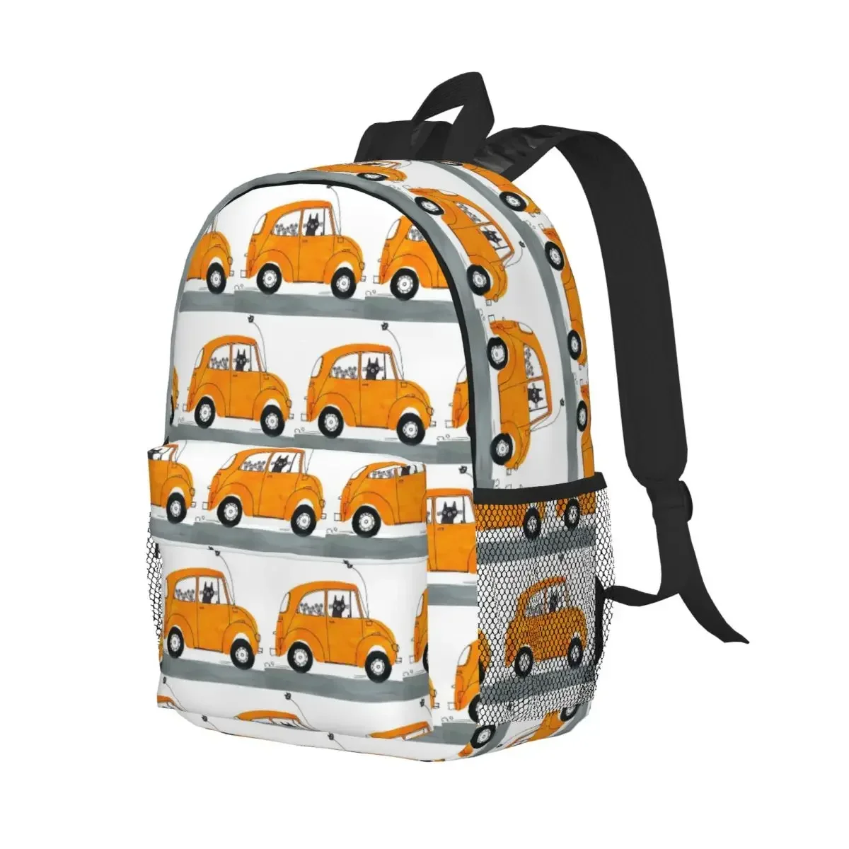 

Рюкзак с героями мультфильмов для вождения автомобиля, студенческий рюкзак для мальчиков и девочек, детская школьная сумка, компьютерные сумки на плечо для мужчин и женщин