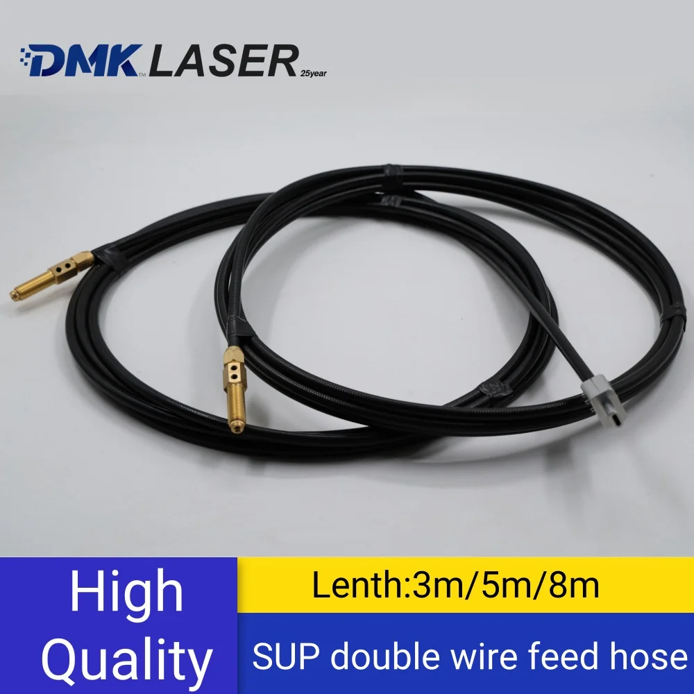

Шланг для подачи проволоки SUP CQWY Geffast Laser Welding с двойной подачей проволоки, направляющая трубка для подачи проволоки из нержавеющей стали для SUP20st/23T SUP-AMF-D