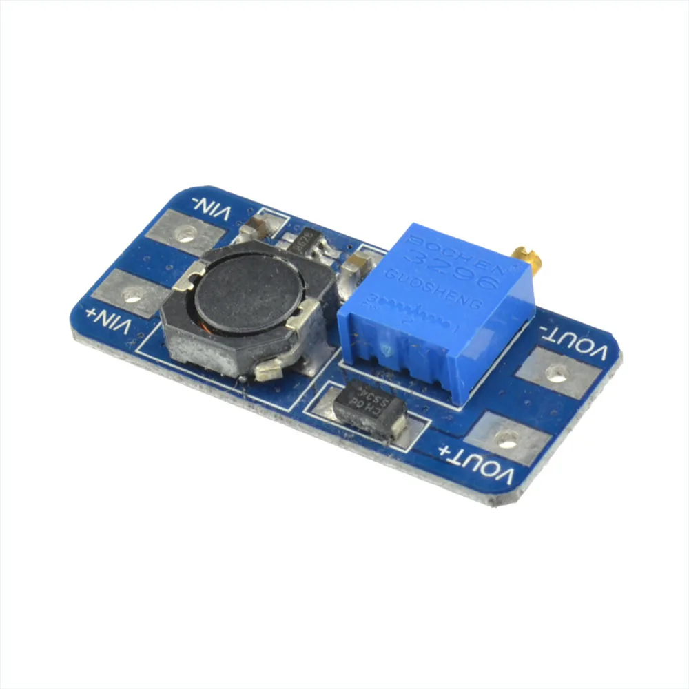MT3608 DC-DC Adjustable Boost Module 2A Boost Plate Step Up Module 2V-24V to 9V 12V 15V 18V 24V Power Supply Module Dropshipping