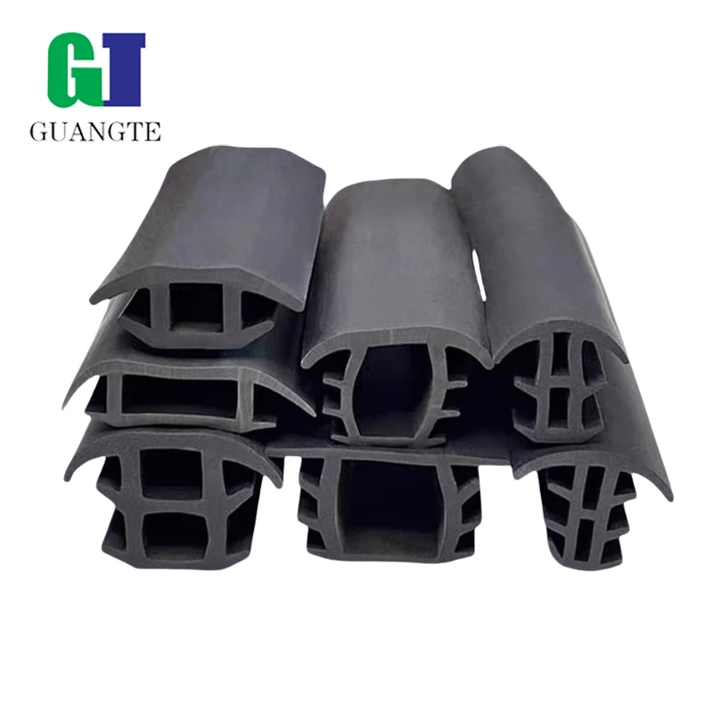 Bande d'étanchéité en caoutchouc d'extrusion Epdm en forme de T, 5M, 20-36mm, pour support solaire photovoltaïque, couvercle de tranchée de câble métallique