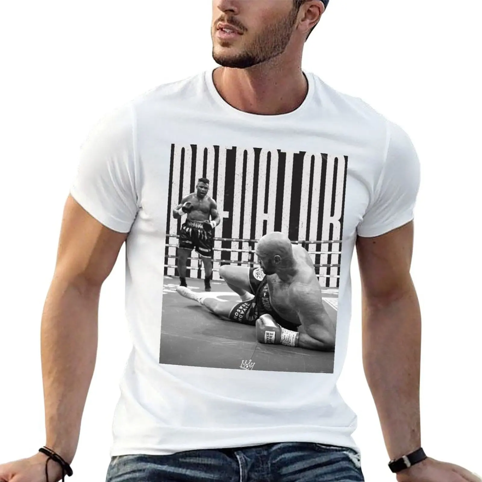 Predator Francis Ngannou T-Shirt man t shirts for men cotton t shirts man 100% t shirt man cotton T-shirt