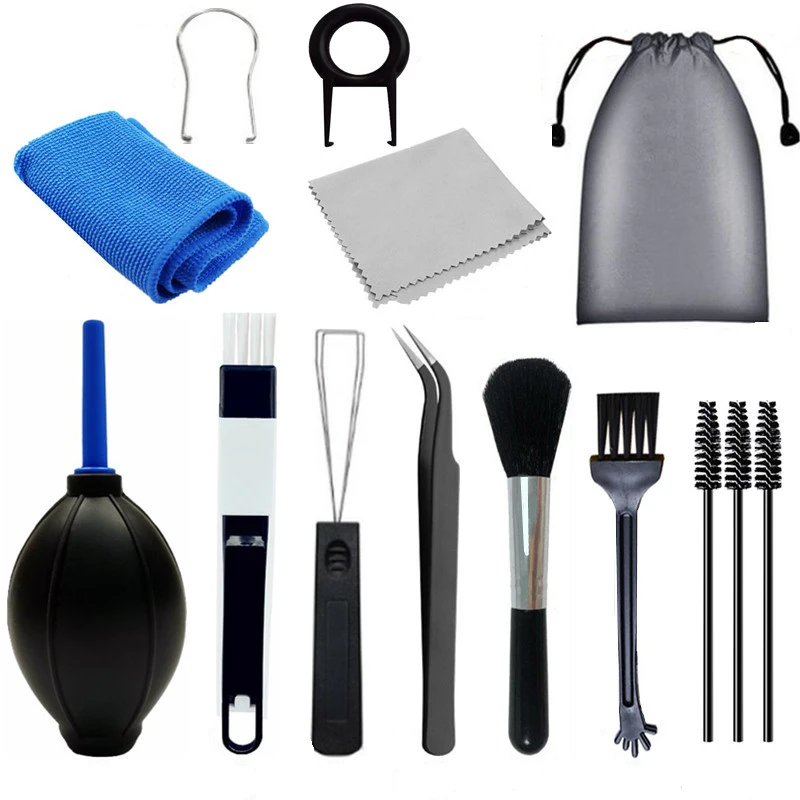 Cleaning Tool Kits For Computer Camera Mechanical Keyboard Laptop Tablet Earphone Crevice Brush Household Electronic Cleaner Set