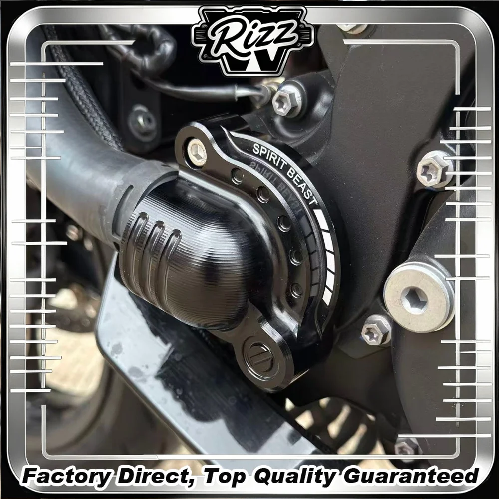 FOR ZONTES 703RR/R Water Pump Protective Cover Specialized Thickened Aluminum Alloy Housing High Temperature Resistant Motorcycl