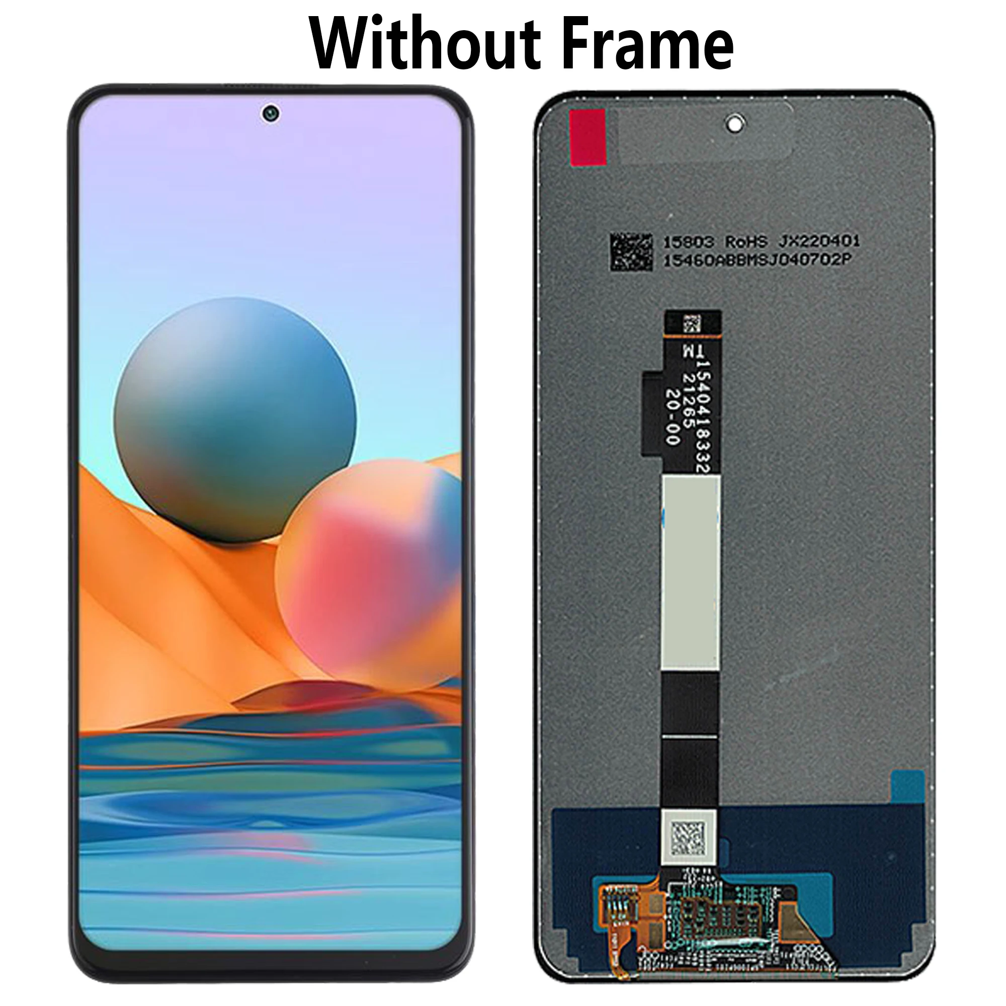 Original Display LCD For Xiaomi POCO X3 GT  21061110AG Full With Frame Touch Screen Digitizer Repair Assembly Replacement Parts