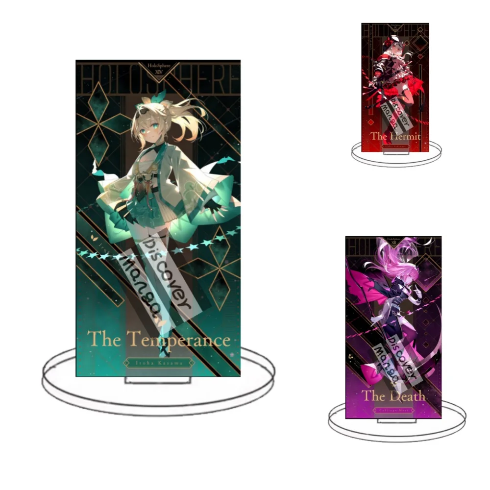 Anime Tarot Girl Acrylic Stand  Model Cosplay Charm Characters Ornament Accesorios Goods Collection Gifts 15cm