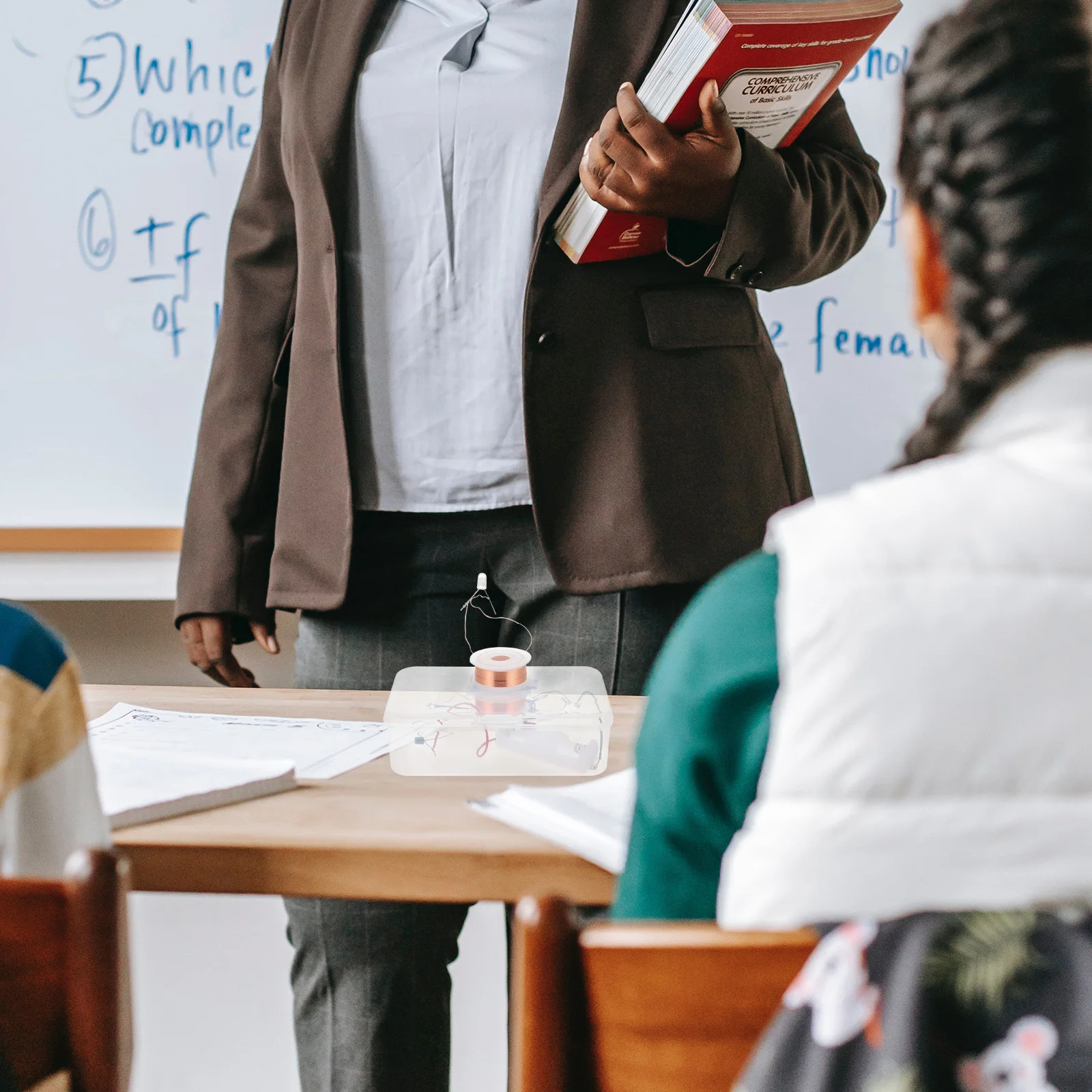 

1Set Electricity Discovery Circuit Kit Stem Construction Experiments for Children Educational Science Learning Kit