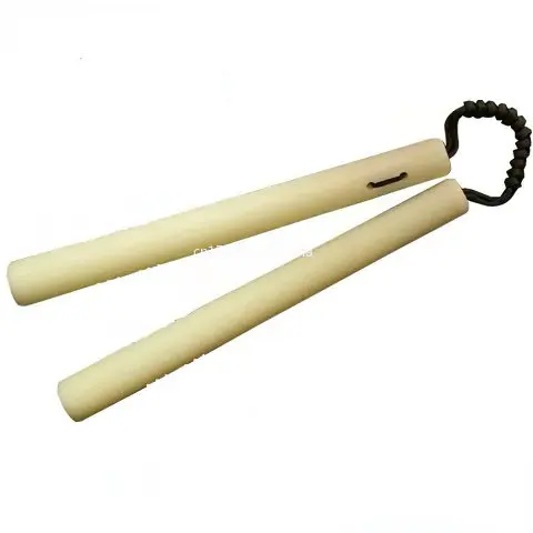 New 28cm Nylon Rubber Solid Rope Double Section Stick Double Section Stick Practical Practice Performance Two Section Stick