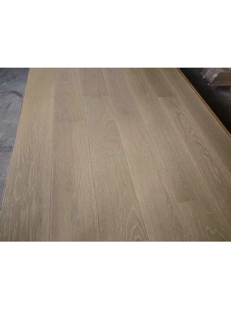 맞춤형 오크 원목 마루 브러쉬드 와이드 보드 190/240/260mm 원목 마루