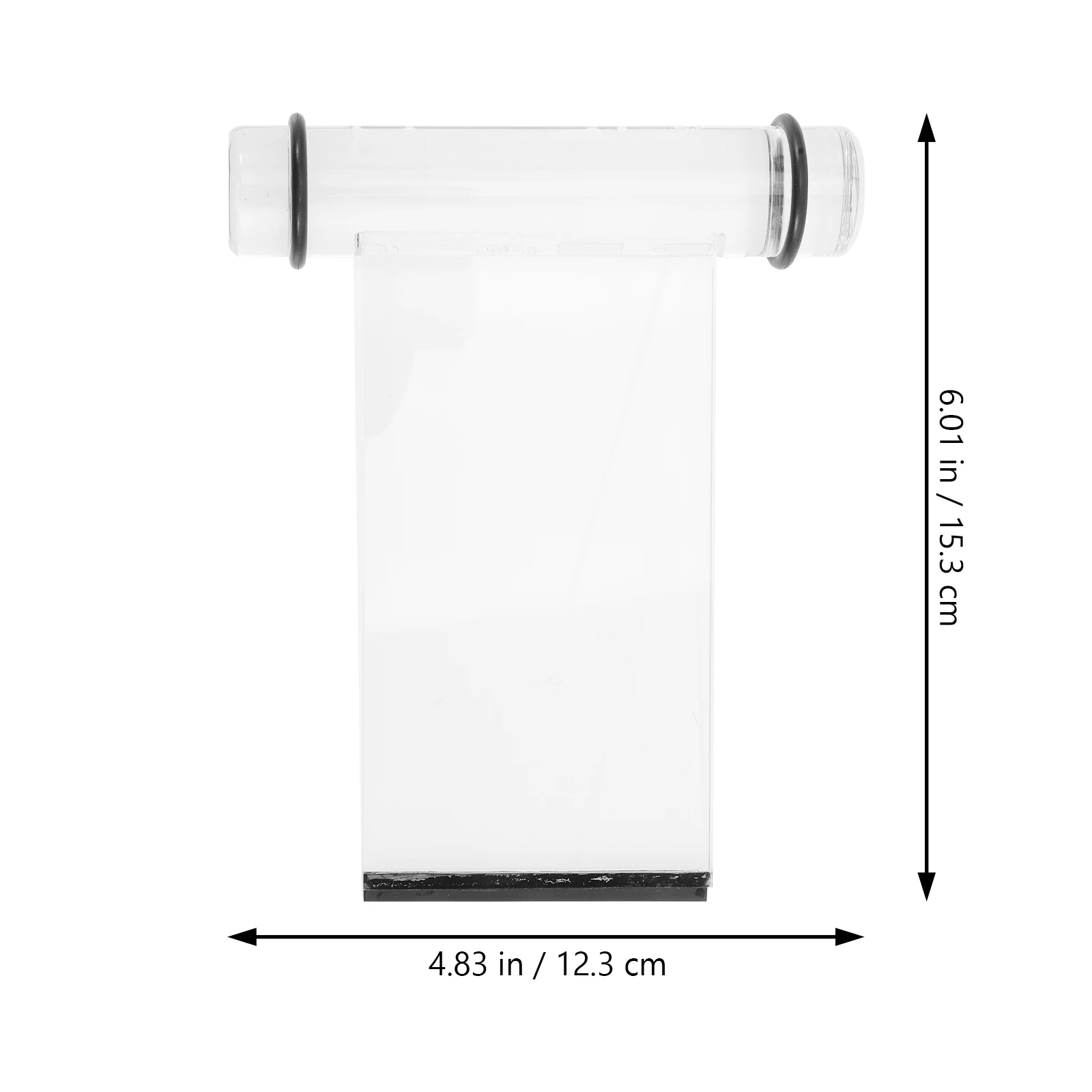 

Clear Acrylic Money Paddle Game Poker Slot Insert Plunger Long H Rubber Rings Easy Transparent