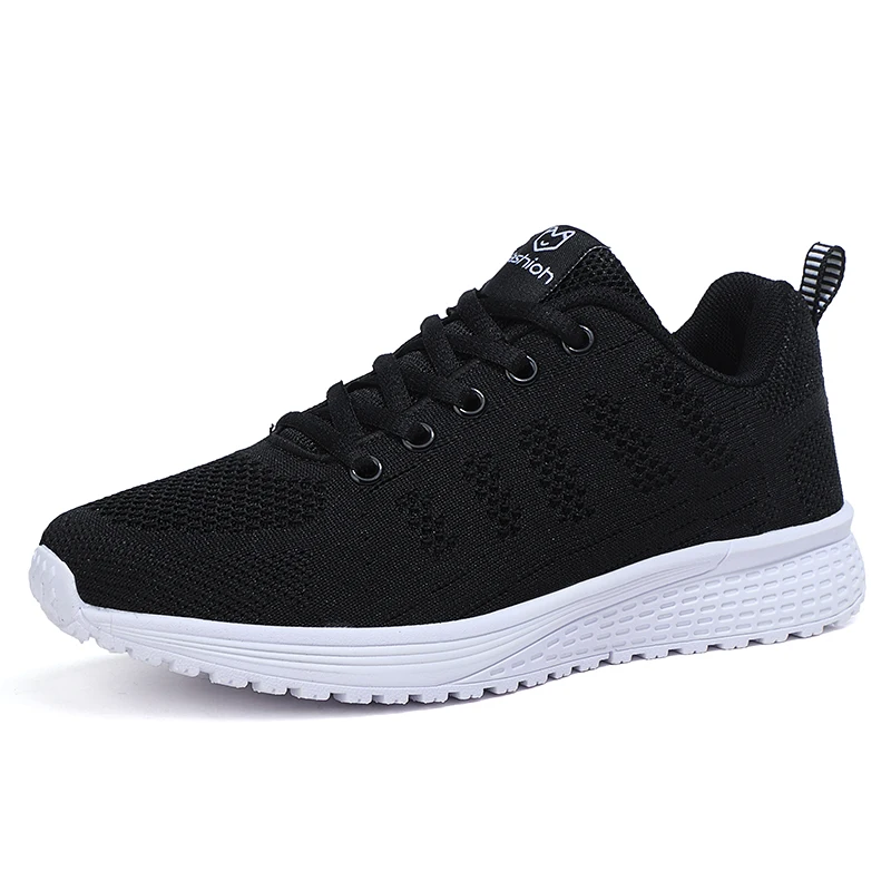 Women Casual Sneakers Flats Air Mesh Breathable Trainers Ladies Shoes Female Eva Brilliant Shoes Basket Tennis Hiking Feminino