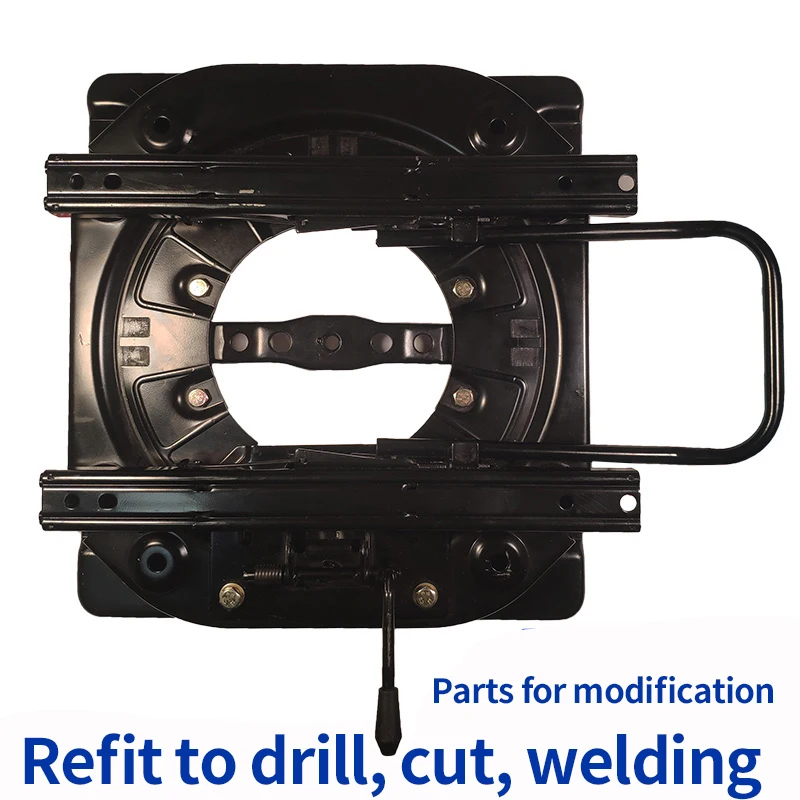 Car Seat Rotating Chassis Base RV Modified Rotating Slide Rail Can Rotate Front And Rear Sliding Device