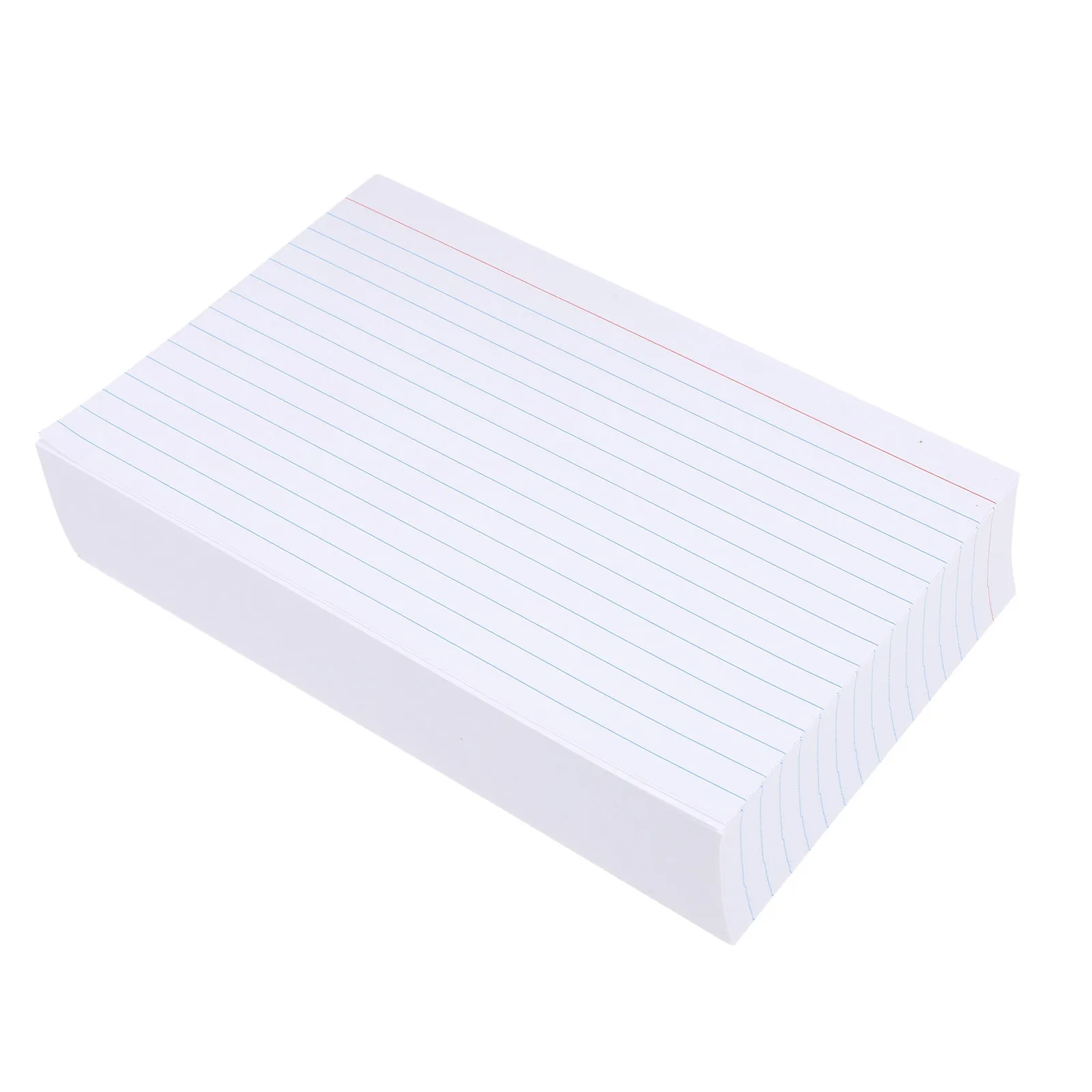 

200 Pcs Index Card Cards Blank Small Nursing School Teacher Pads Flash White Flashcards Portable
