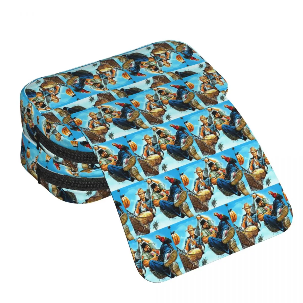Bud Spencer und Terence Hill Federmäppchen für Jungen und Mädchen, Geschenke, Stiftbox, Bleistiftbeutel, Schreibwaren, Stifthalter, Tasche